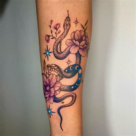 snake tattoos on leg|100+ Charming Snake Tattoo Designs with Meaning。